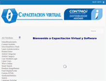 Tablet Screenshot of capacitacion-virtual.com